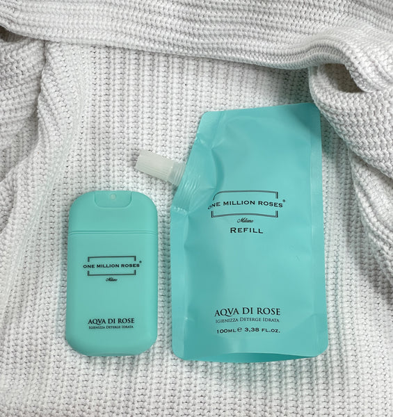 SPRAY IGIENIZZA DETERGE IDRATA PER I MANI TIFFANY