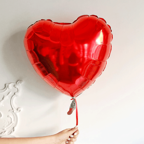 Palloncino a Forma di Cuore Rosso