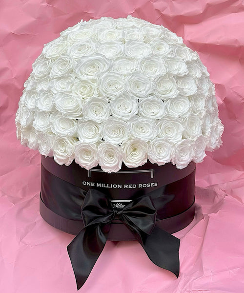 SENZA TEMPO - ONE MILLION SFERA - ROSE BIANCHE- SCATOLA NERA