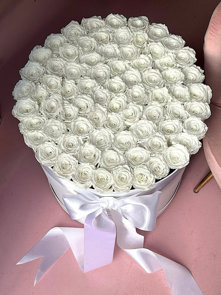 Senza Tempo - Billion Box - Rose Bianche - Scatola Bianca