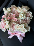 Classic Collection - Cube - Rose Mix Pastello - Scatola Rosa