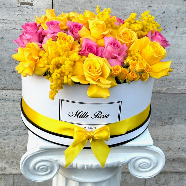 8 MARZO COLLECTION -ONE MILLION BOX - FESTA DELLA DONNA MIX - SCATOLA ROSA