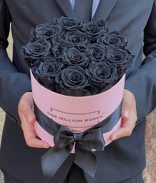Senza Tempo - Small Box - Rose Nere - Scatola Rosa