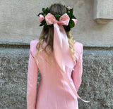 Senza Tempo - Corona di alloro rosa