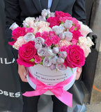 Classic Collection - Medium - Rose Mix Rosa - Scatola Bianca