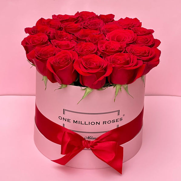 Classic Collection - Medium - Rose Rosse - Scatola Rosa