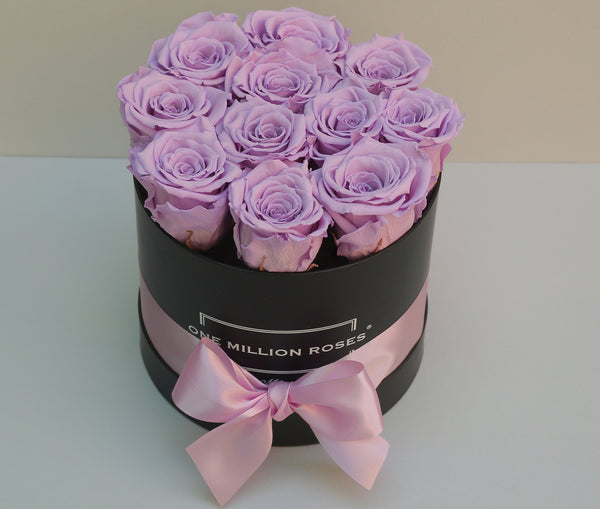 Senza Tempo - Small Box - Rose lilla  - Scatola Nera