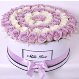 Classic Collection - One Million - Rose Lilla e Bianche - Scatola Bianca