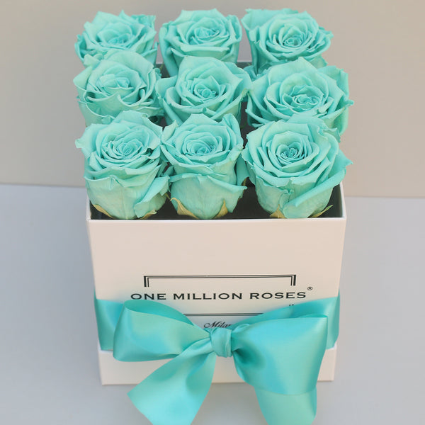 Senza Tempo - Cube Box - Rose Tiffany  - Scatola Bianca