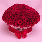 Classic Collection - One Million Box Sfera - Rose rosse - Scatola Rosa