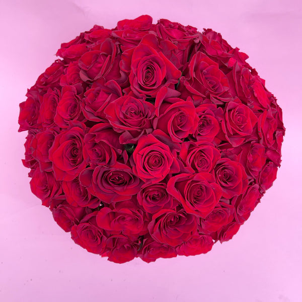 Classic Collection - Medium - Rose rosse- Scatola rosa