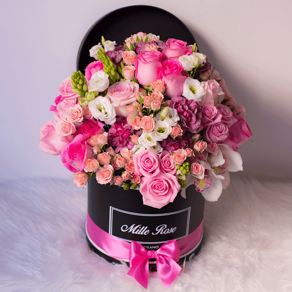 Classic Collection - Medium - Rose Mix Sfera Orchidea e Calle - Scatola Nera