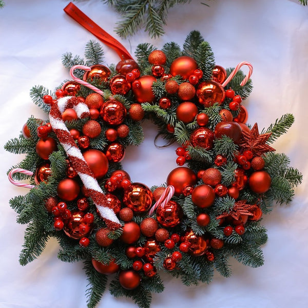 Christmas Collection - Ghirland Rosso dietroporta - Mix Natale