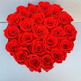 Senza Tempo - Medium Box - Rose Rosse - Scatola Bianca