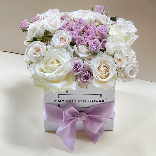 Classic Collection - Cube - Rose Mix Pastello - Scatola Bianca