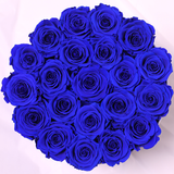 Senza Tempo - Medio - Rose Blu - Scatola Bianca