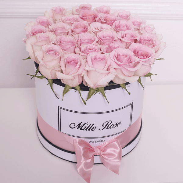 Classic Collection - Medium - Rose Rosa Cipria  - Scatola Bianca