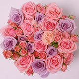 Classic Collection - Small - Rose Mix Rosa - Scatola Bianca
