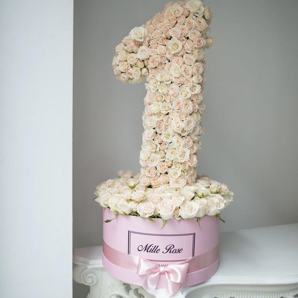 Collezione Personalizzata - Grande - Rose Rosa Mix - Scatola Rosa